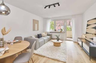 Wohnung kaufen in 81369 Sendling-Westpark, Echte Fotos! Lichtdurchflutete 3-Zi.-Wohnung mit Südbalkon & grünem Innenhof in Top-Lage