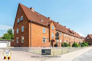Wohnung kaufen in 17235 Neustrelitz, Wohnen mit Mehrwert – 3-Zimmer-Eigentumswohnung inklusive Garage und kleiner Gartenfläche