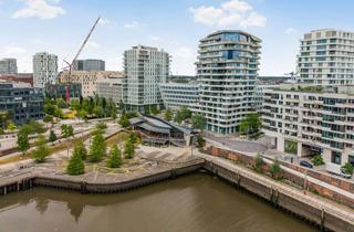 Wohnung kaufen in Großer Grasbrook 19, 20457 HafenCity, Leben zwischen Elbe und Skyline – Luxuriöses Strandhaus-Apartment mit Panoramablick
