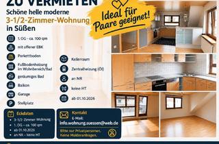 Wohnung mieten in 73079 Süßen, Schöne helle 3,5-Zimmer-Obergeschosswohnung in Süßen