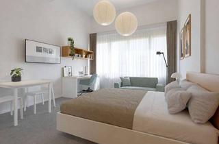 Wohnung mieten in Marktplatz, 76287 Rheinstetten, Hochwertig möblierte 1-Zimmer-Neubauwohnung mit Einbauküche