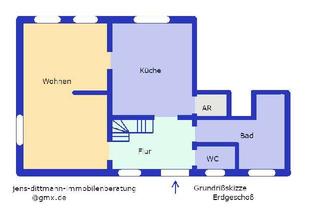 Wohnung mieten in Rothenburger Straße, 02923 Hähnichen, Große 4 Raum Maisonettenwohnung auf dem Land