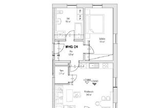 Wohnung mieten in 87754 Kammlach, MÖBLIERTES NEUBAU- 2-Zimmer- APPARTMENT zwischen Mindelheim und Memmingen