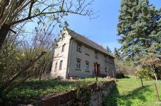 Grundstück zu kaufen in 09322 Penig, Hinterliegergrundstück mit Abrisshaus in schöner Lage im Muldental