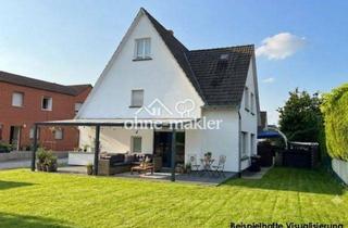 Doppelhaushälfte kaufen in 59269 Beckum, Machen Sie Ihren Traum vom Eigenheim Wirklichkeit - Doppelhaushälfte mit neuer Terrasse in Beckum