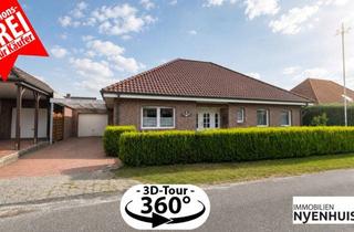 Haus kaufen in 49779 Oberlangen, Walmdachbungalow mit Garage & Carport ** Terrasse Südlage ** ** provisionsfrei für den Käufer