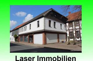 Haus kaufen in 38170 Schöppenstedt, Schöppenstedt zentral: 3 Häuser=ein Preis, Doppelgarage, Gewerbeeinheit etc., prov.-frei, Preis VB