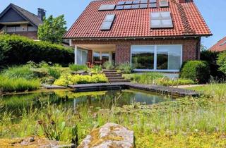 Haus kaufen in 33824 Werther, Architektenhaus mit Naturschwimmteich und hochwertiger Einliegerwohnung