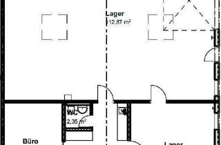 Gewerbeimmobilie mieten in In Den Niederwiesen, 76744 Wörth, Lagerhalle mit 180 m² Nutzfläche in Wörth am Rhein