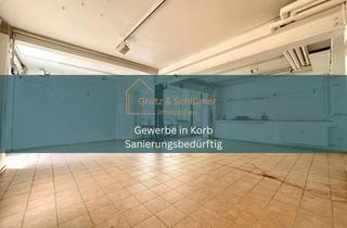 Gewerbeimmobilie kaufen in 71404 Korb, Tolle Fläche mit viel Potential