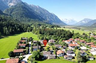 Grundstück zu kaufen in 82438 Eschenlohe, Eschenlohe bei Garmisch: Seltenes Baugrundstück mit Bergblick