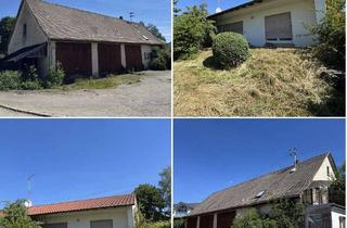 Gewerbeimmobilie kaufen in 72539 Pfronstetten, Wohnhaus mit ehemaligen Fahrzeughallen