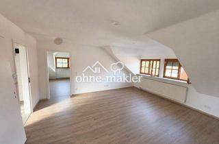 Wohnung mieten in 73479 Ellwangen, Renovierte 2,5-Zimmer-Dachgeschosswohnung in Ellwangen Kernstadt
