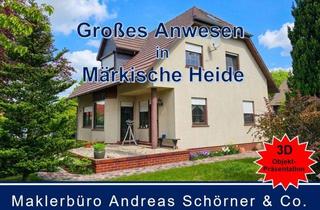 Einfamilienhaus kaufen in 15913 Spreewaldheide, Großes Anwesen zwischen Spreewald & Schwielochsee