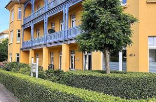 Wohnung kaufen in Ostseeallee 40a, 18225 Kühlungsborn, Ferienwohnung 1. Reihe mit 21,8 m² Terrasse - belegte Einnahmen, provisionsfrei