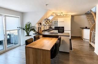 Wohnung kaufen in Pfedelbacher Straße 47/2, 74613 Öhringen, Moderne 3,5 Zimmer-Galeriewohnung | KfW 55 | 2 Bäder | 2 TG-Stellplätze | hochwertige Einbauküche