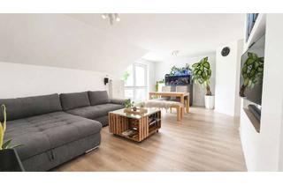 Wohnung kaufen in 74336 Brackenheim, Hell & Modernisiert - 3 Zimmer DG-Wohnung mit EBK, Stellplatz und Photovoltaik – Ihr neues Zuha...