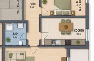 Wohnung mieten in Jennerstraße, 84503 Altötting, 2-Zimmer-Wohnung mit Balkon in Altötting
