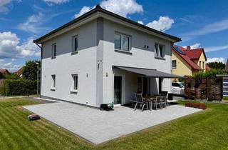 Villa kaufen in 14959 Trebbin, Provisionsfrei: Hochwertige Stadtvilla mit moderner Ausstattung (auf Erbpachtgrundstück)