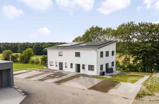 Doppelhaushälfte kaufen in 92699 Irchenrieth, Erstbezug in Bestlage - Hochwertige Doppelhaushälfte mit ELW, PV und Weitblick über die Felder