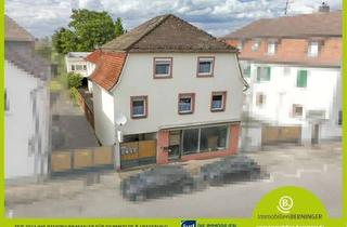 Haus kaufen in 64291 Arheilgen, Invest mit Entwicklungspotential - Historisches 4-Parteien Haus mit Anbau und kleiner Gewerbeeinheit