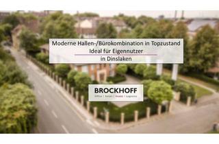 Gewerbeimmobilie kaufen in 46539 Dinslaken, Moderne Hallen-/Bürokombination in Topzustand | Ideal für Eigennutzer!