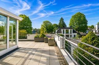 Penthouse kaufen in 82031 Grünwald, Exklusive Penthousewohnung mit großen Terrassen in Grünwald