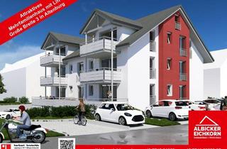 Wohnung kaufen in Große Breite, 79798 Jestetten, 4 Zi. + Galerie DG mit Balkon ca. 104 m² mit Lift, Klimafreundlicher Neubau- Jestetten Altenburg