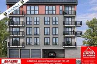 Penthouse kaufen in Grieshaberstr., 79761 Waldshut-Tiengen, Neubau Waldshut - 3,0 Zimmerwohnung Obergeschoss 2 mit Lift