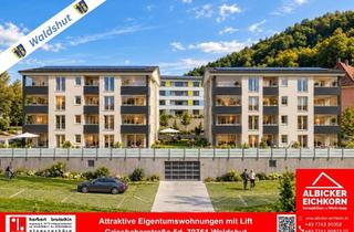 Wohnung kaufen in 79761 Waldshut-Tiengen, Neubau Waldshut - 3,0 Zimmerwohnung Erdgeschoss mit Lift