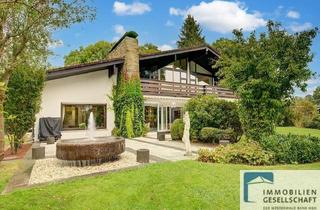 Villa kaufen in 57610 Altenkirchen, Anmutiges Villenanwesen im Bungalowstil mit parkähnlichem Grundstück inmitten der Stadt Altenkirchen