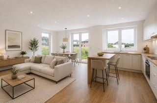 Wohnung mieten in 21717 Fredenbeck, Moderne 3-Zimmer-Neubauwohnung mit Terrasse und Gartenanteil – Erstbezug ab September 2026