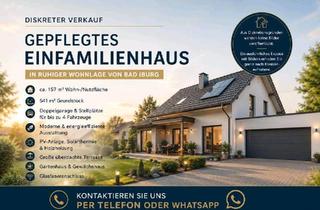 Einfamilienhaus kaufen in 49186 Bad Iburg, Bad Iburg - Gepflegtes Einfamilienhaus in ruhiger Wohnlage von Bad Iburg