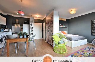 Wohnung kaufen in Kottbusser Damm 76, 12524 Berlin, Dachterrasse Richtung Sonnenuntergang mit Blick auf Hohenstaufenplatz gefällig?