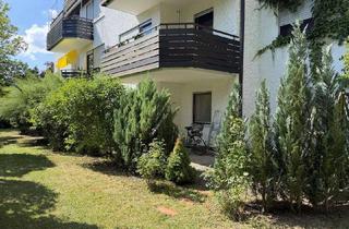 Wohnung kaufen in 91217 Hersbruck, Ruhige Erdgeschosswohnung mit Terrasse & Garage - zentrumsnah