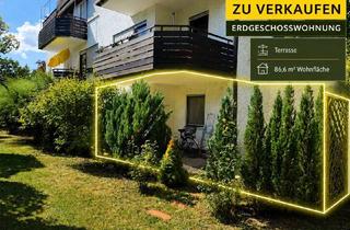 Wohnung kaufen in 91217 Hersbruck, Ruhige Erdgeschosswohnung mit Terrasse & Garage - zentrumsnah