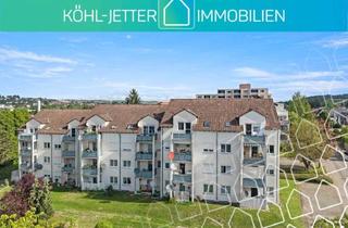 Wohnung kaufen in 72336 Balingen, Sonnige 3-Zi.-Whg. mit Balkon, zwei Stellplätzen und schönem Ausblick über Balingen!