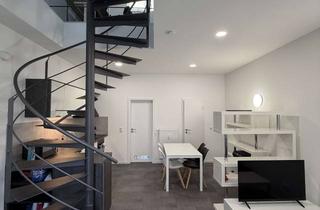 Wohnung mieten in Rodauer Straße 32, 64665 Alsbach-Hähnlein, Moderne, klimatisierte 1-Zimmer Maisonette mit Wendeltreppe
