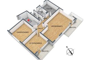 Wohnung mieten in Am Sonnenberg, 51519 Odenthal, Großzügige Wohnung mit traumhaftem Ausblick