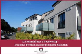 Penthouse mieten in 32108 Bad Salzuflen, Lichtdurchflutet & hochwertig – Exklusive Penthousewohnung in Bad Salzuflen