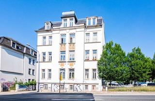 Wohnung mieten in Rudolf-Leonhard-Straße 47, 01097 Leipziger Vorstadt, Charmante 1-Raum-Dachgeschosswohnung im Herzen der Neustadt