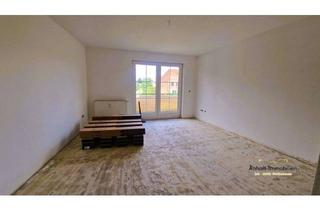 Wohnung mieten in Friedrich-Ebert-Straße, 06366 Köthen, Helle 2-Raum-Wohnung im 1. OG mit Balkon, Badewanne & Gartenmitbenutzung