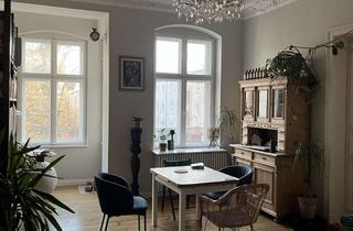 Wohnung mieten in Danneckerstraße 24, 10245 Friedrichshain, Große Berliner Altbauwohnung mit Balkon in Friedrichshain für Paare oder WG