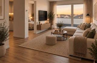 Wohnung mieten in Edith-Stein-Straße, 68753 Waghäusel, 2-Zimmer Neubauwohnung mit Loggia - inklusive Kühlfunktion für heiße Sommertage