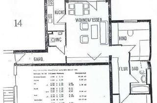 Wohnung mieten in Im Obstgarten 56, 70806 Kornwestheim, Stilvolle, gepflegte 3-Zimmer-Wohnung mit Balkon und EBK in Kornwestheim mit 2 TG Plätzen