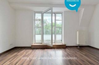 Wohnung mieten in 09113 Chemnitz, 1 Zimmer • im Dachgeschoss • mit Dachterrasse • Tiefgaragenstellplatz • zur Miete • ab sofort frei!