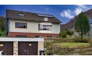 Haus kaufen in 72581 Dettingen, Zweifamilienhaus mit Einliegerwohnung, Doppelgarage in ruhiger Sackgasse