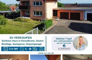 Haus kaufen in 75249 Kieselbronn, ***Großzügiges EFH mit Garten, Terrasse und 2 Garagen in ruhiger Sackgassenlage***