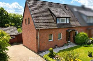 Doppelhaushälfte kaufen in 32457 Porta Westfalica, Solide Doppelhaushälfte mit großem Grundstück in toller Lage von Hausberge
