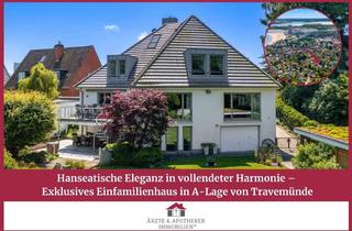 Einfamilienhaus kaufen in 23570 Travemünde, Hanseatische Eleganz – Exklusives Einfamilienhaus in A-Lage von Travemünde